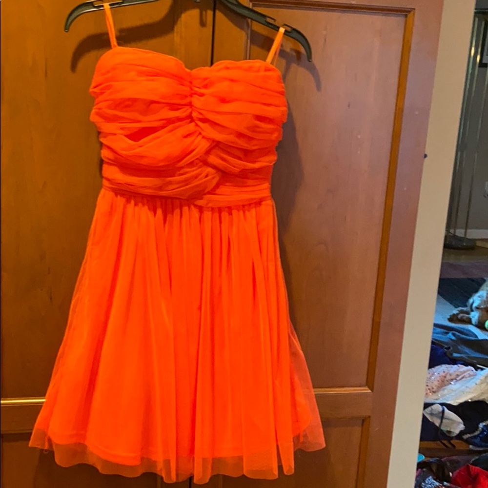 Strapless party dress